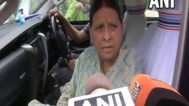 Land for Jobs Scam: We Won’t Be Scared, Says Rabri Devi After CBI Raids on RJD Leaders' Residence