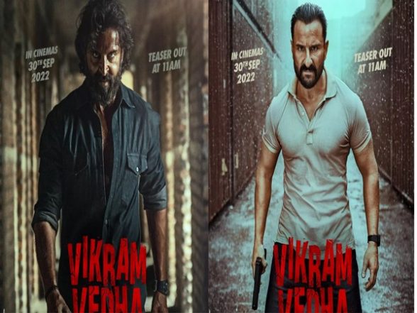 Entertainment News | 'Vikram Vedha' Teaser: Hrithik Roshan, Saif Ali Khan's Action-packed Face-off - Vimarsana News