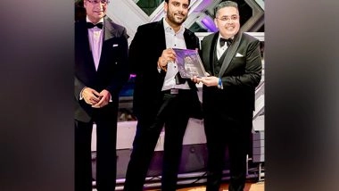 Business News | EROS Group - Director Avneesh Sood Conferred Most Influential Indian Award in London by ELITE Magazine