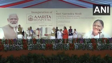 India News | Haryana: PM Modi Inaugurates Amrita Hospital in Faridabad