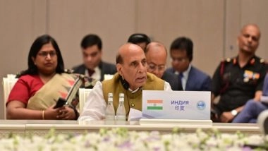 World News | SCO Member States Must Fight Terrorism Together: Rajnath Singh During Defence Ministers' Meet in Uzbekistan