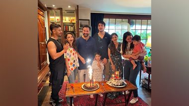 Entertainment News | Saba Pataudi Shares New Pictures from Saif Ali Khan's 52nd Birthday Celebration