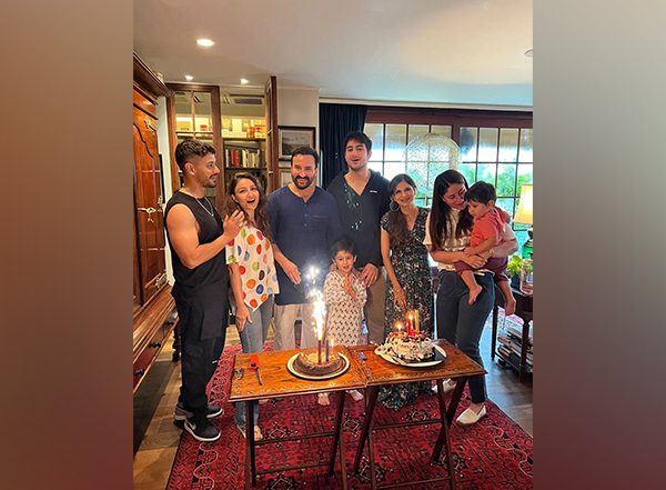 Entertainment News | Saba Pataudi Shares New Pictures from Saif Ali Khan's 52nd Birthday Celebration