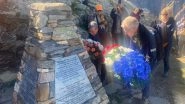 World News | Indian Envoy to France Pays Homage to Victims of 1950, 1966 Air India Flight Crashes at Mont Blanc