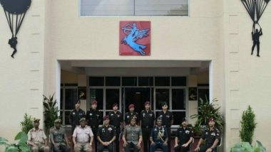 World News | South African Army Chief Visits Shatrujeet Brigade of Indian Army