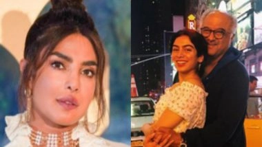 Entertainment News | Khushi Kapoor and Boney Kapoor Give Priyanka Chopra 'a Taste of Home'