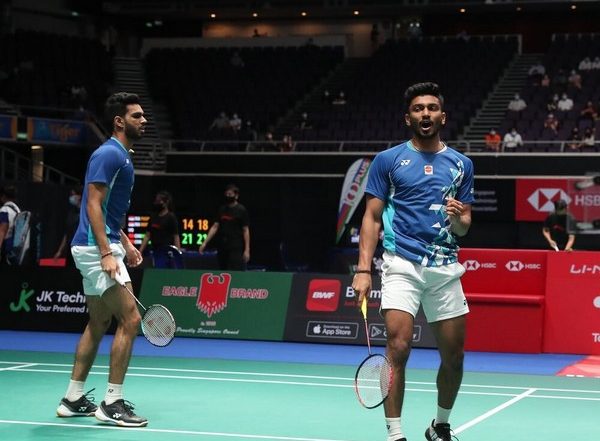 Sports News | BWF World C'ships: Indian Duo MR Arjun and Dhruv Kapila Continue Their Winning Run, Reach Quarterfinals