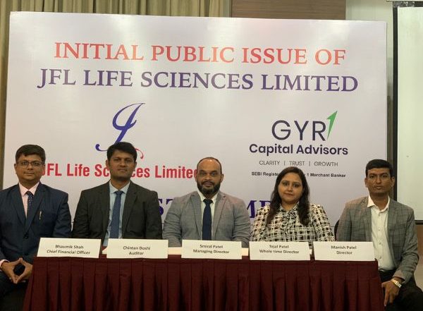 Business News | JFL Life Sciences Limited SME IPO - NSE Emerge Opens on 25th August 2022; Intends to Raise Rs 1,816.58 Lakhs Through 29,78,000 Equity Shares