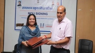 Business News | Educate Girls Collaborates with the Government of Rajasthan to Train Government Trainers on Using Digital Technology Under 'Train the Trainer' Model