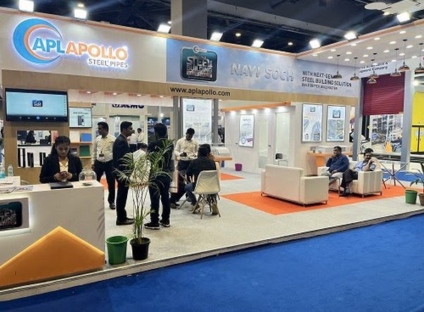 Business News | APL Apollo Tubes Displayed Two Latest Construction Technologies at India Warehousing Exhibition in Pragati Maidan
