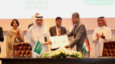 World News | Indian Cooperative KRIBHCO to Invest in Saudi Arabia's Mining Giant Ma'aden