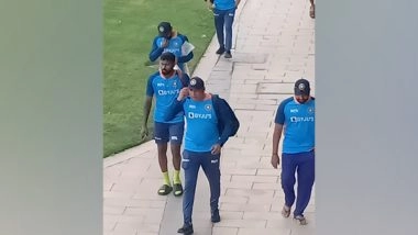 Sports News | Team India Arrives for Practice in Dubai Ahead of Asia Cup 2022