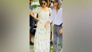 Entertainment News |  A Look at Kangana Ranaut's  'directing Pose'