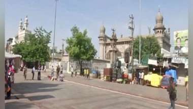 India News | Hyderabad's Old City Calm After Owaisi Appeals for Peaceful Friday Prayers