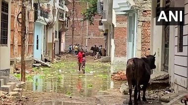 India News | Low-lying Areas in Prayagraj Submerged as Water Level Rises in Ganga, Yamuna Rivers