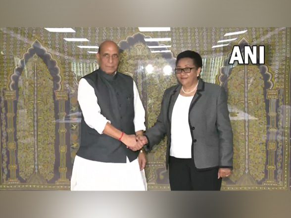 World News | Defence Minister Rajnath Singh Holds Bilateral Talks with His Tanzanian Counterpart Stergomena Lawrence Tax - Vimarsana News