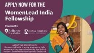 Business News | Reliance Foundation and Vital Voices to Launch WomenLead India Fellowship