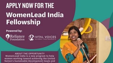 Business News | Reliance Foundation and Vital Voices to Launch WomenLead India Fellowship