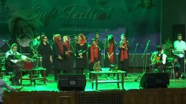 Entertainment News | Kashmir University Organises Sufi Festival as a Tribute to Hazrat Baba Bulleh Shah