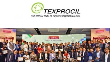 Business News | Indian Textile Industry to Expand In 5 To 7 Years to USD 250 Billion & Achieve Exports of USD 100 Billion: Chairman, Texprocil