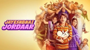 Business News | Star Gold to Present the World Television Premiere of Jayeshbhai Jordaar, Featuring Ranveer Singh and Shalini Pandey
