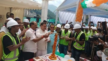 India News | Rishikesh-Karnprayag Railway: CM Dhami Inspects Construction Work of Gular-Shivpuri Tunnel