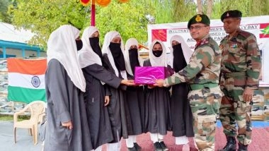 Entertainment News | Indian Army Celebrates Women's Equality Day in J-K to Promote Woman Empowerment