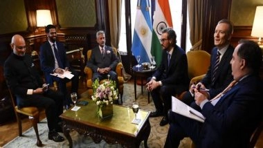 World News | EAM Jaishankar Co-chairs Joint Commission Meeting with Argentina FM, Discuss Strategic Sectors