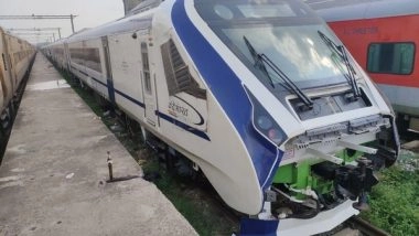India News | Vande Bharat Train Records 180 Kmph Speed in Trial Run