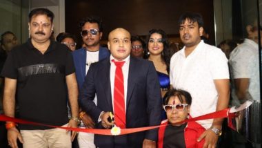 Business News | Khesari Lal Yadav Inaugurated Ashok Prasad Abhishek's New Production House, IEve Era Films
