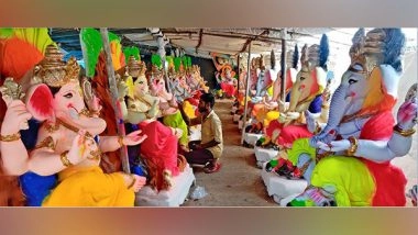 India News | Odisha: Ganesh Chaturthi Preparations in Full Swing in Bhubaneswar