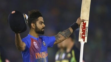 Sports News | Virat Kohli Set to Play 100th T20I Today: A Look at the Batter's Career in Short