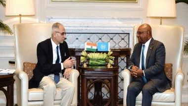 World News | Foreign Secretary Vinay Kwatra Calls on UNGA President Abdulla Shahid