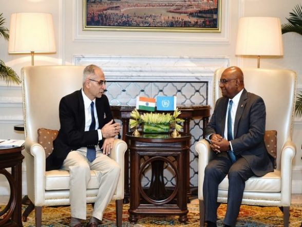 World News | Foreign Secretary Vinay Kwatra Calls on UNGA President Abdulla Shahid - Vimarsana News