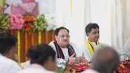 India News | Nadda Chairs Tripura BJP Office Bearers Meeting in Agartala