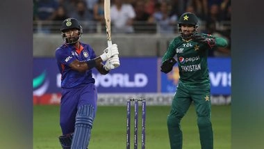 Sports News | The Way He Finished off Game Was Great: Pak Skipper Babar Azam Praises Hardik Pandya After Defeat Against India