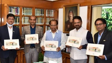 Business News | Governor of Assam Releases Book 'Builders Of India', Homage By Max Cement to the Various Freedom Fighters