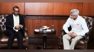 World News | Jaishankar, Maldives Speaker Nasheed Hold Talks in New Delhi