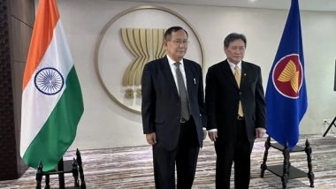 World News | MoS Ranjan Holds Bilateral Meeting with ASEAN General Secretary in Jakarta