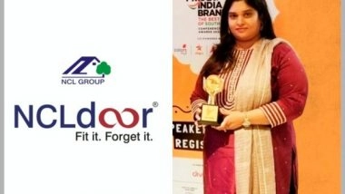Business News | NCLdoor Bags the E4M Pride of India (South) Award
