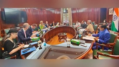 World News | Dutch Queen Maxima Calls on FM Nirmala Sitharaman, Offers Support for India's G20 Presidency