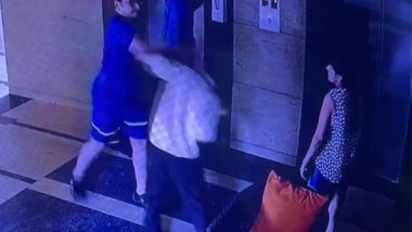 India News | FIR Lodged Against Gurugram Man for Slapping Guards Who Rescued Him After He Was Trapped in Elevator