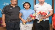 Sports News | Sports Authority of India Felicitates World Cadet Judo Champion Linthoi Chanambam