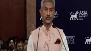 World News | Jaishankar Says 'state of Border' Will Determine State of India-China Ties