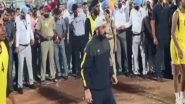 India News | Bhagwant Mann Opens 'Khedan Watan Punjab Dian' Event, Tries Hand at Volleyball