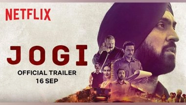 Entertainment News | Diljit Dosanjh's Upcoming Thriller 'Jogi' Trailer out Now