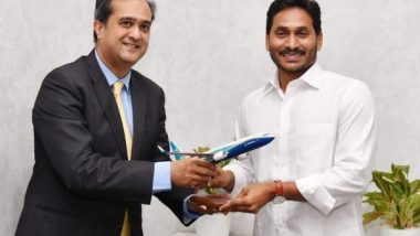 Andhra Pradesh: Tata Delegation Calls on CM YS Jagan Mohan Reddy, Discusses Opportunities in Defence Aviation Sector