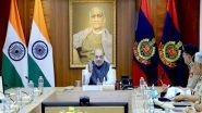 India News | Amit Shah Visits Delhi Police HQ, Holds Extensive Meeting with Top Brass