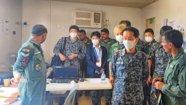 World News | Japan Airforce Lt Gen Meets IAF Contingent on Sidelines of Exercise Pitch Black 2022