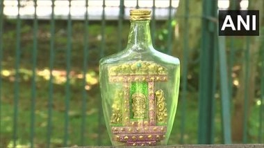 India News | Ganesh Chaturthi: Odisha Miniature Artist Crafts Eco-friendly Idol of Lord Ganesh Inside Bottle